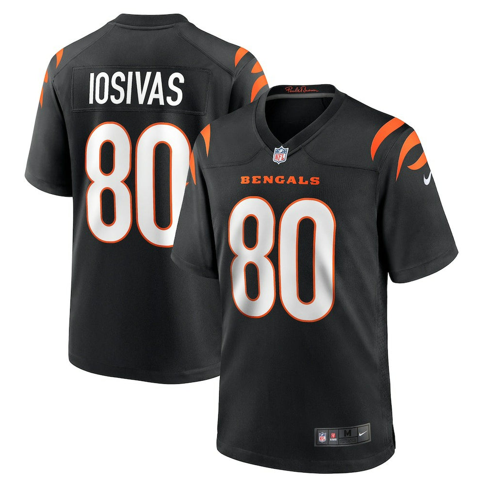 Andrei Iosivas Cincinnati Bengals Team Game Jersey - Black sale