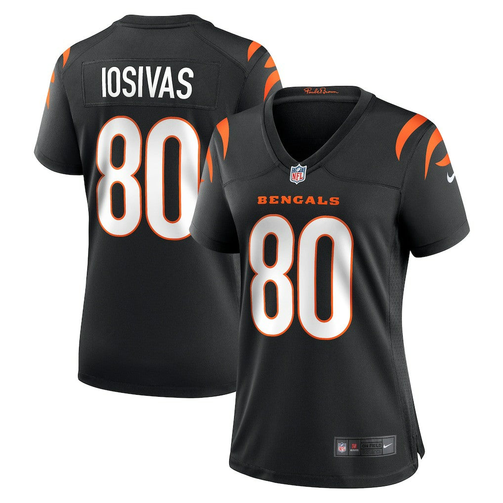 Andrei Iosivas Cincinnati Bengals Women's Team Game Jersey - Black on sale
