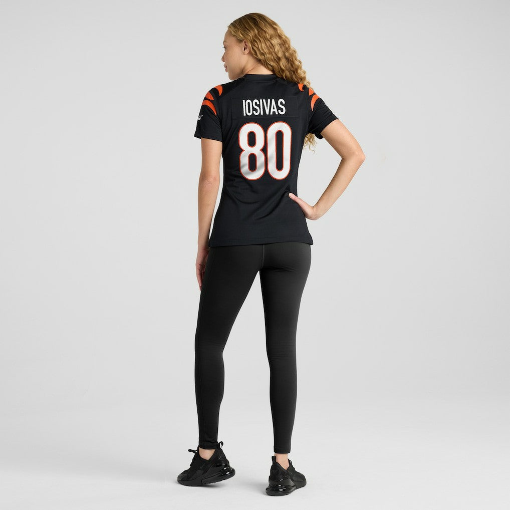 Andrei Iosivas Cincinnati Bengals Women's Team Game Jersey - Black on sale