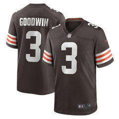 Marquise Goodwin Cleveland Browns Team Game Jersey - Brown discount
