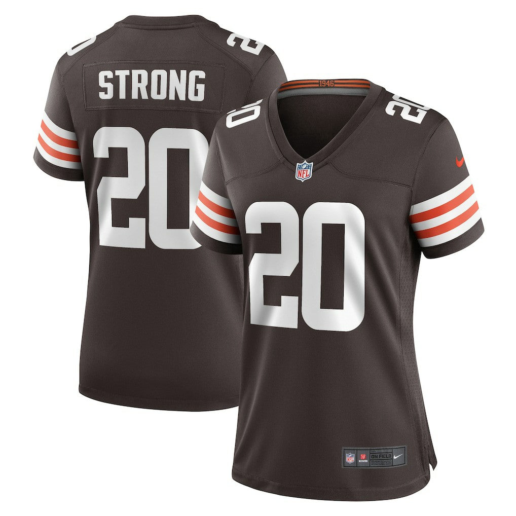 Pierre Strong Jr. Cleveland Browns Women's Team Game Jersey - Brown discount
