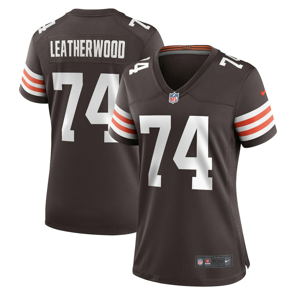 Alex Leatherwood Cleveland Browns Women's Team Game Jersey - Brown cheap