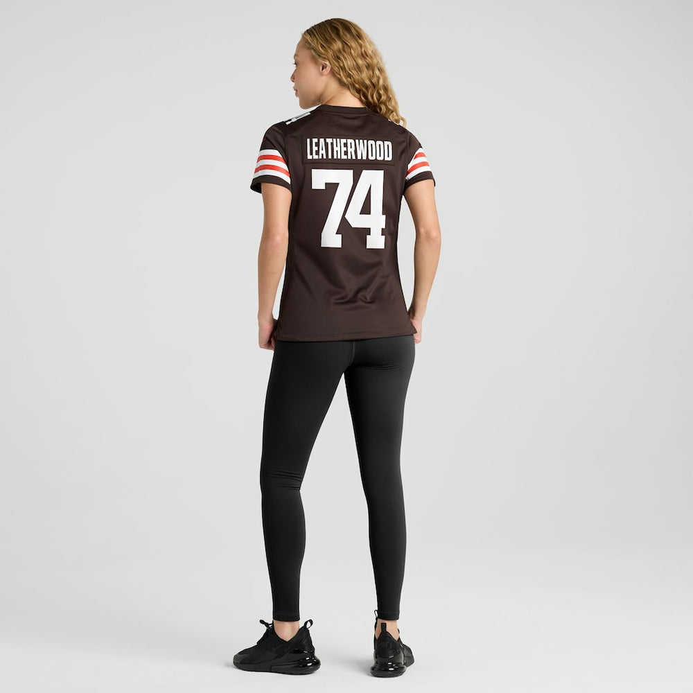 Alex Leatherwood Cleveland Browns Women's Team Game Jersey - Brown cheap