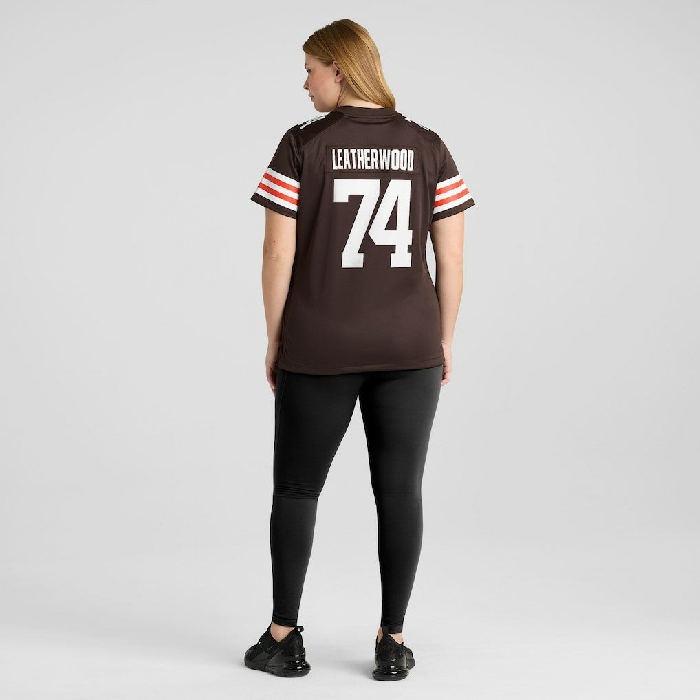 Alex Leatherwood Cleveland Browns Women's Team Game Jersey - Brown cheap