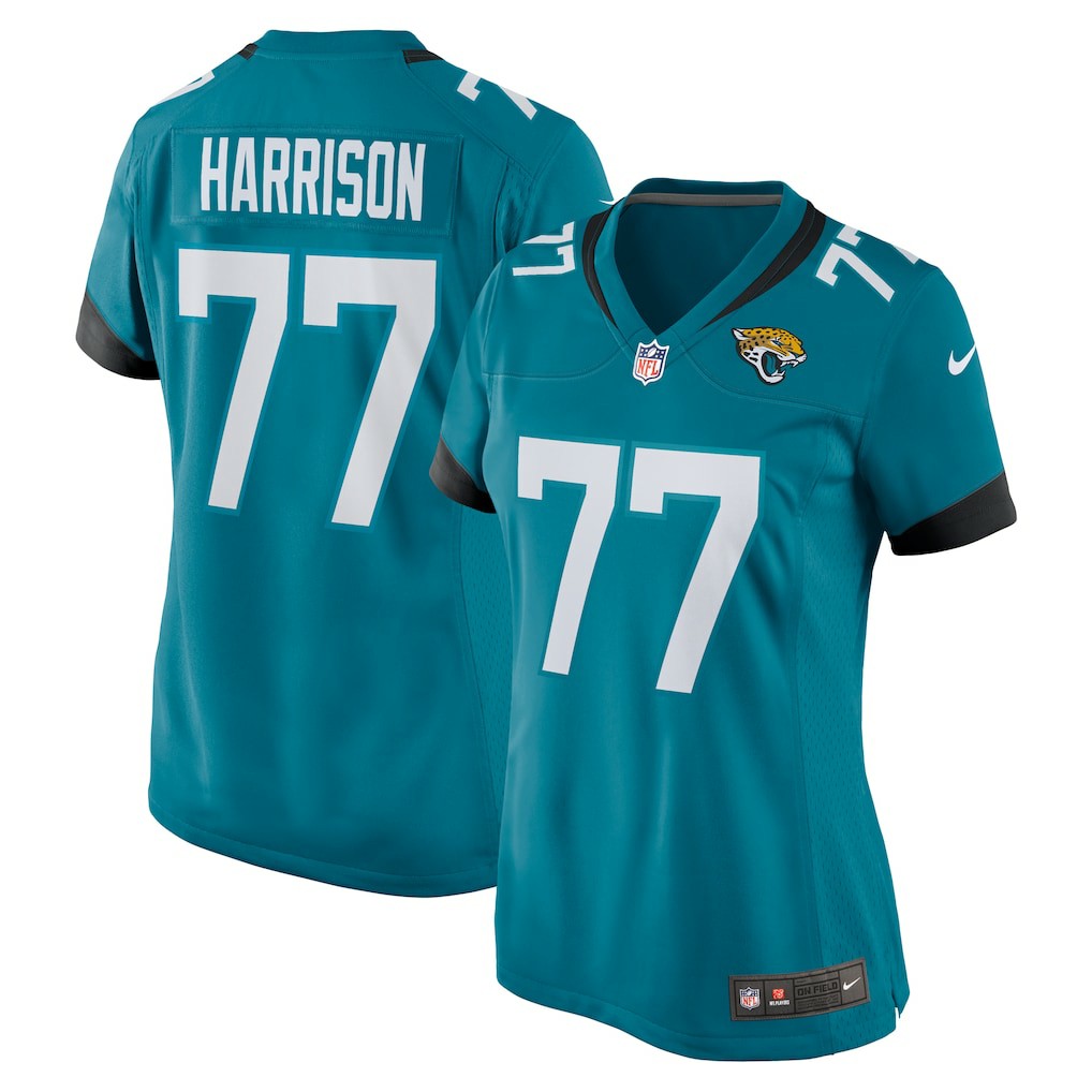 Anton Harrison Jacksonville Jaguars Women's Team Game Jersey - Teal for sale