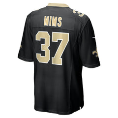 Jordan Mims New Orleans Saints Team Game Jersey - Black sale