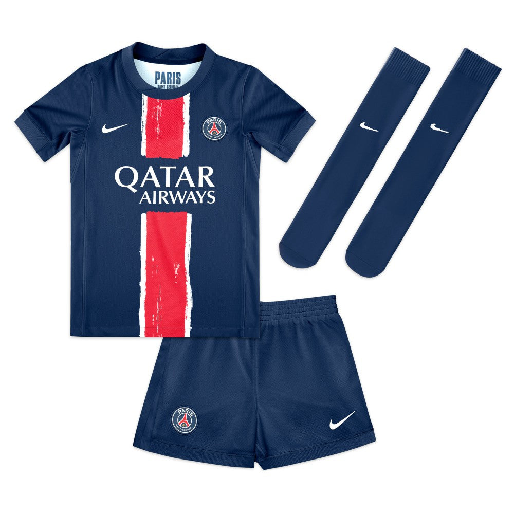Paris Saint-Germain Preschool 2024/25 Home Replica Stadium Kit Set - Navy cheap