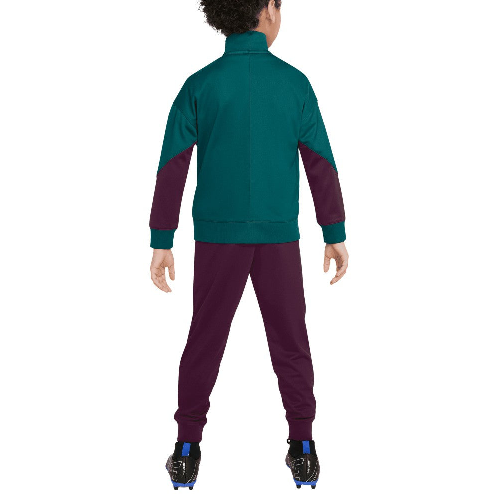 Paris Saint-Germain Preschool 2024/25 Strike Full-Zip Track Suit - Teal/Burgundy discount