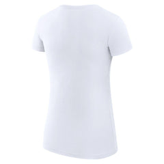 Detroit Tigers G-III 4Her by Carl Banks Women's Super-Slim Fit Lightweight Love Graphic Team T-Shirt White