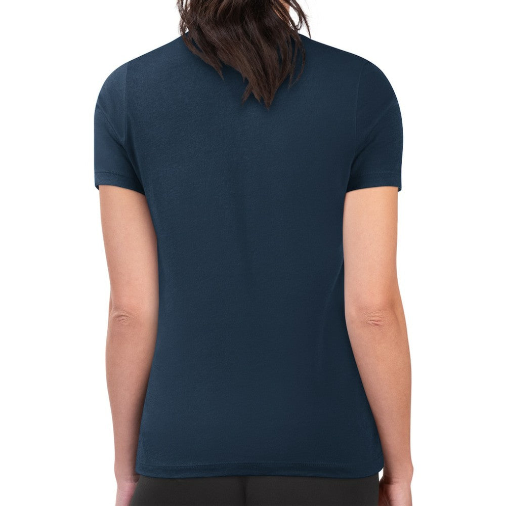 Seattle Mariners G-III 4Her by Carl Banks Women's Super-Slim Fit Lightweight Love Graphic Team T-Shirt Navy