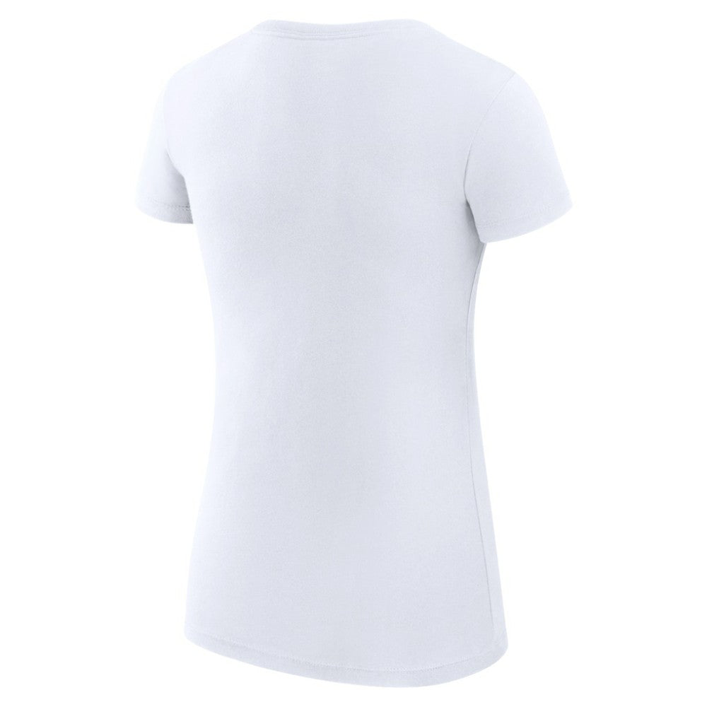Toronto Blue Jays G-III 4Her by Carl Banks Women's Super-Slim Fit Lightweight Love Graphic Team T-Shirt White
