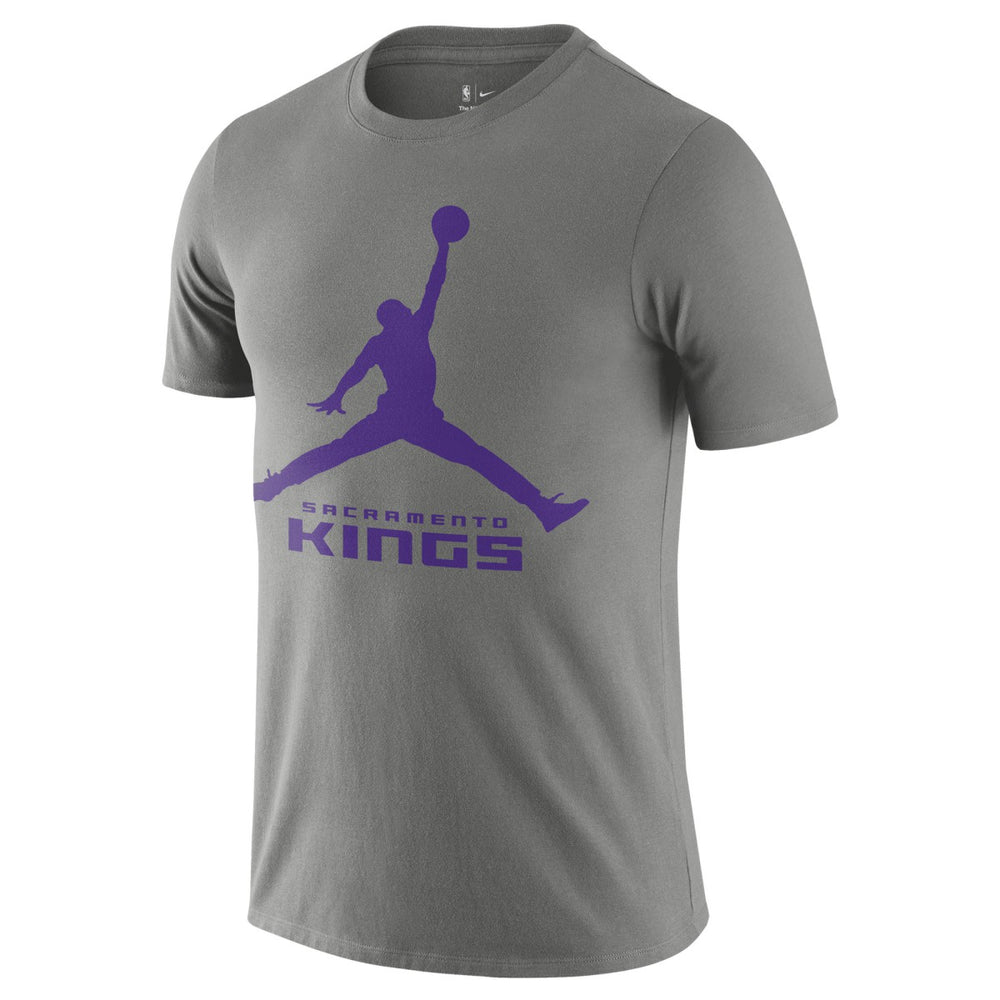 Sacramento Kings Essential Jumpman T-Shirt - Gray outlet