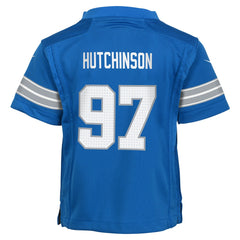 Aidan Hutchinson Detroit Lions Preschool Player Game Jersey - Blue on sale