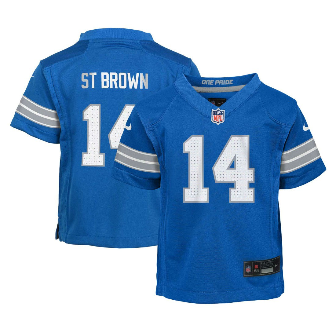 Amon-Ra St. Brown Detroit Lions Preschool Player Game Jersey - Blue cheap