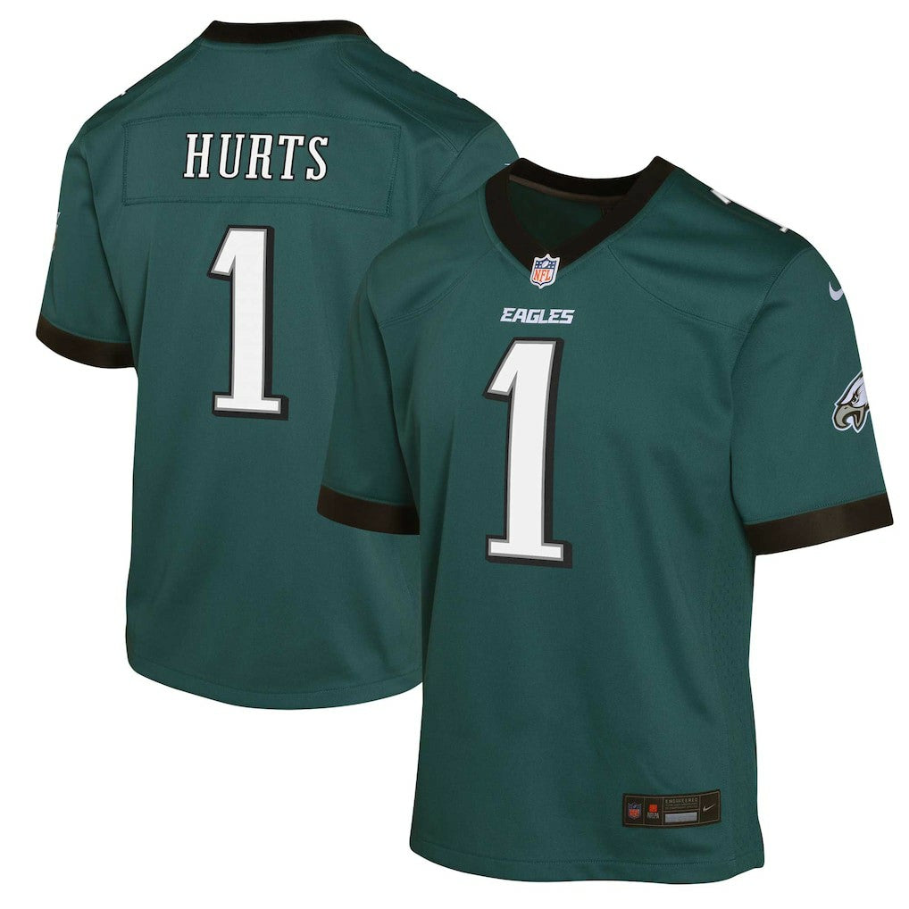 Jalen Hurts Philadelphia Eagles Youth Game Jersey - Green online