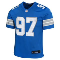 Aidan Hutchinson Detroit Lions Youth Game Jersey - Blue discount