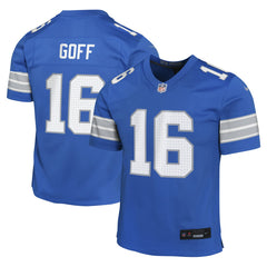 Jared Goff Detroit Lions Youth Game Jersey - Blue sale