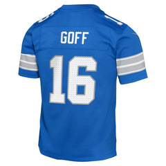 Jared Goff Detroit Lions Youth Game Jersey - Blue sale
