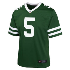 Garrett Wilson New York Jets Youth Game Jersey - Green outlet