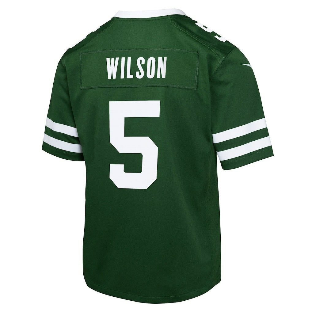 Garrett Wilson New York Jets Youth Game Jersey - Green outlet