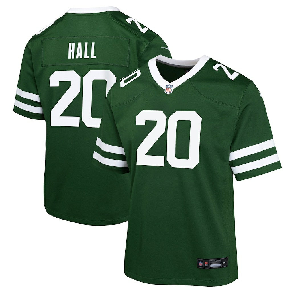 Breece Hall New York Jets Youth Game Jersey - Green online