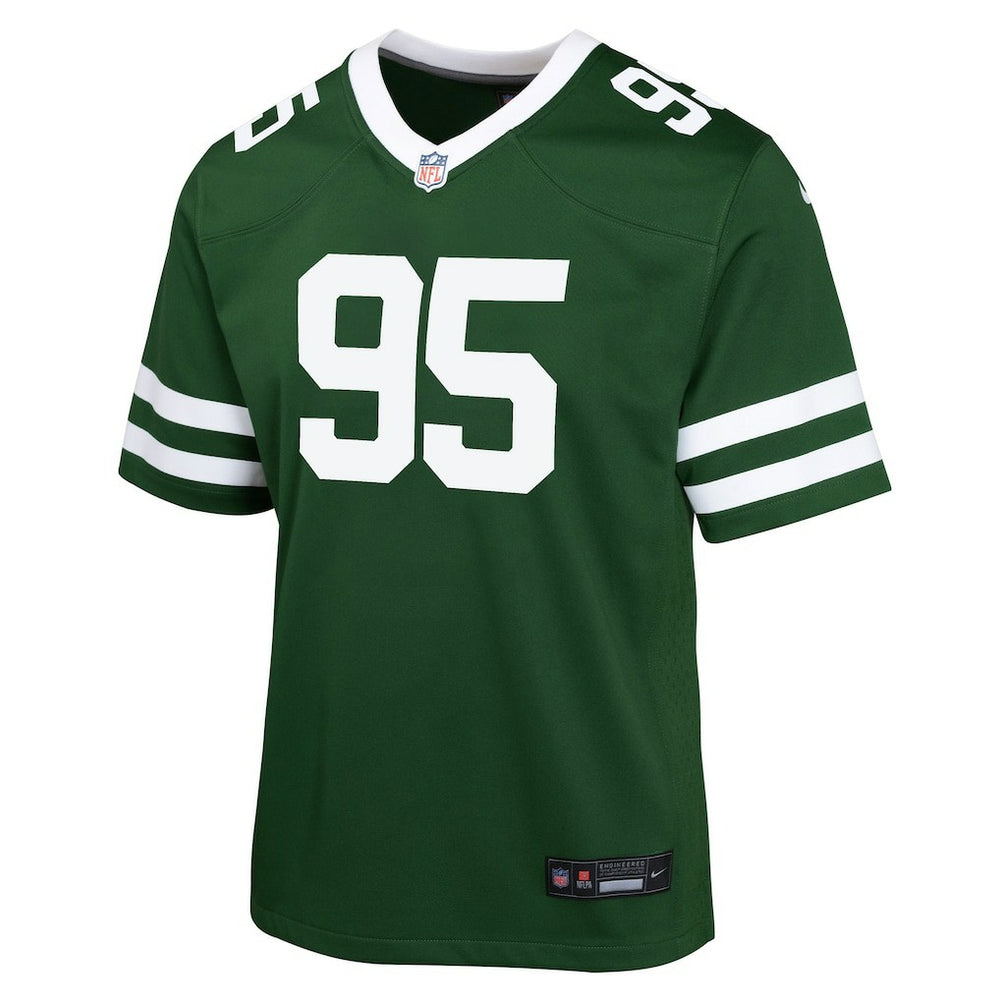 Quinnen Williams New York Jets Youth Game Jersey - Green for sale