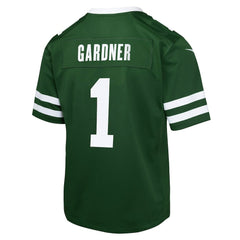 Ahmad Sauce Gardner New York Jets Youth Game Jersey - Green outlet