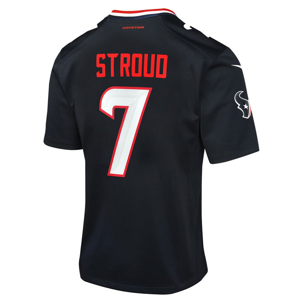 C.J. Stroud Houston Texans Youth Game Jersey - Navy discount