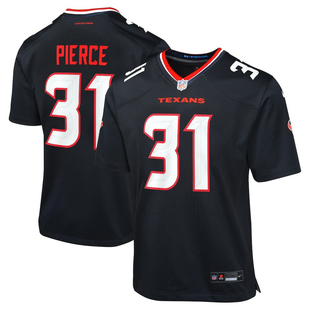 Dameon Pierce Houston Texans Youth Game Jersey - Navy on sale