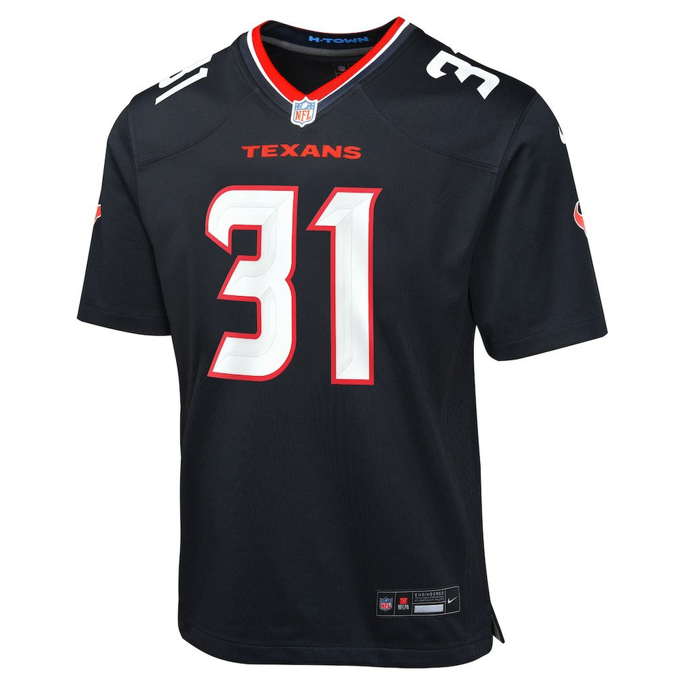 Dameon Pierce Houston Texans Youth Game Jersey - Navy on sale