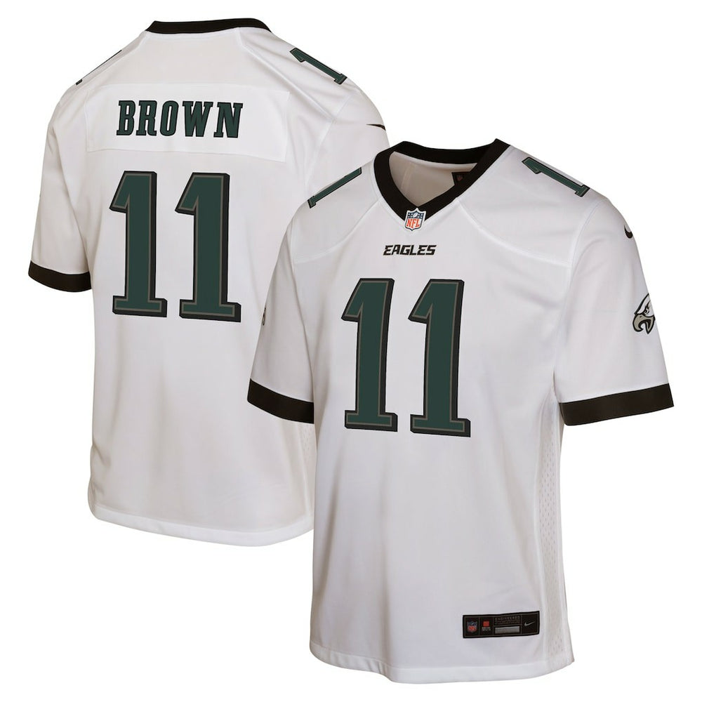 A.J. Brown Philadelphia Eagles Youth Game Jersey - White online