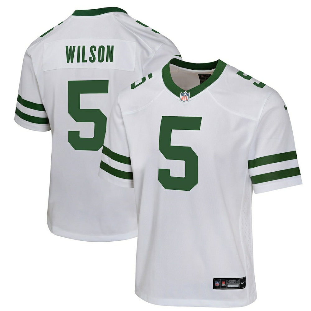Garrett Wilson New York Jets Youth Game Jersey - White discount
