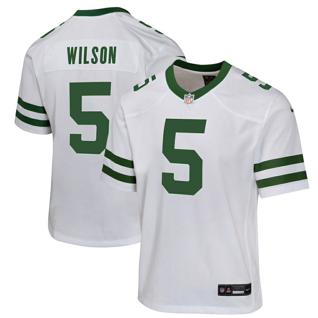Garrett Wilson New York Jets Youth Game Jersey - White discount