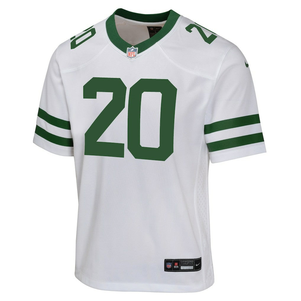 Breece Hall New York Jets Youth Game Jersey - White for sale