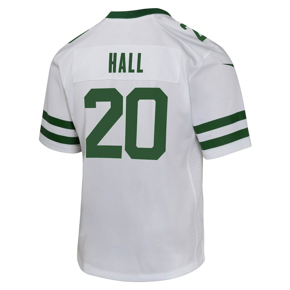 Breece Hall New York Jets Youth Game Jersey - White for sale