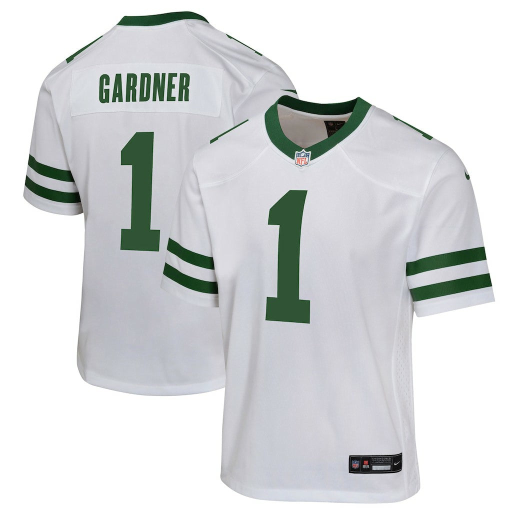 Ahmad Sauce Gardner New York Jets Youth Game Jersey - White sale