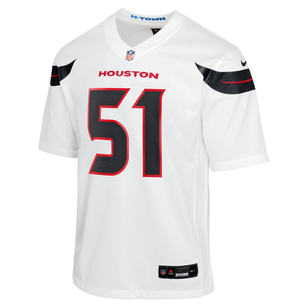 Will Anderson Jr. Houston Texans Youth Game Jersey - White for sale