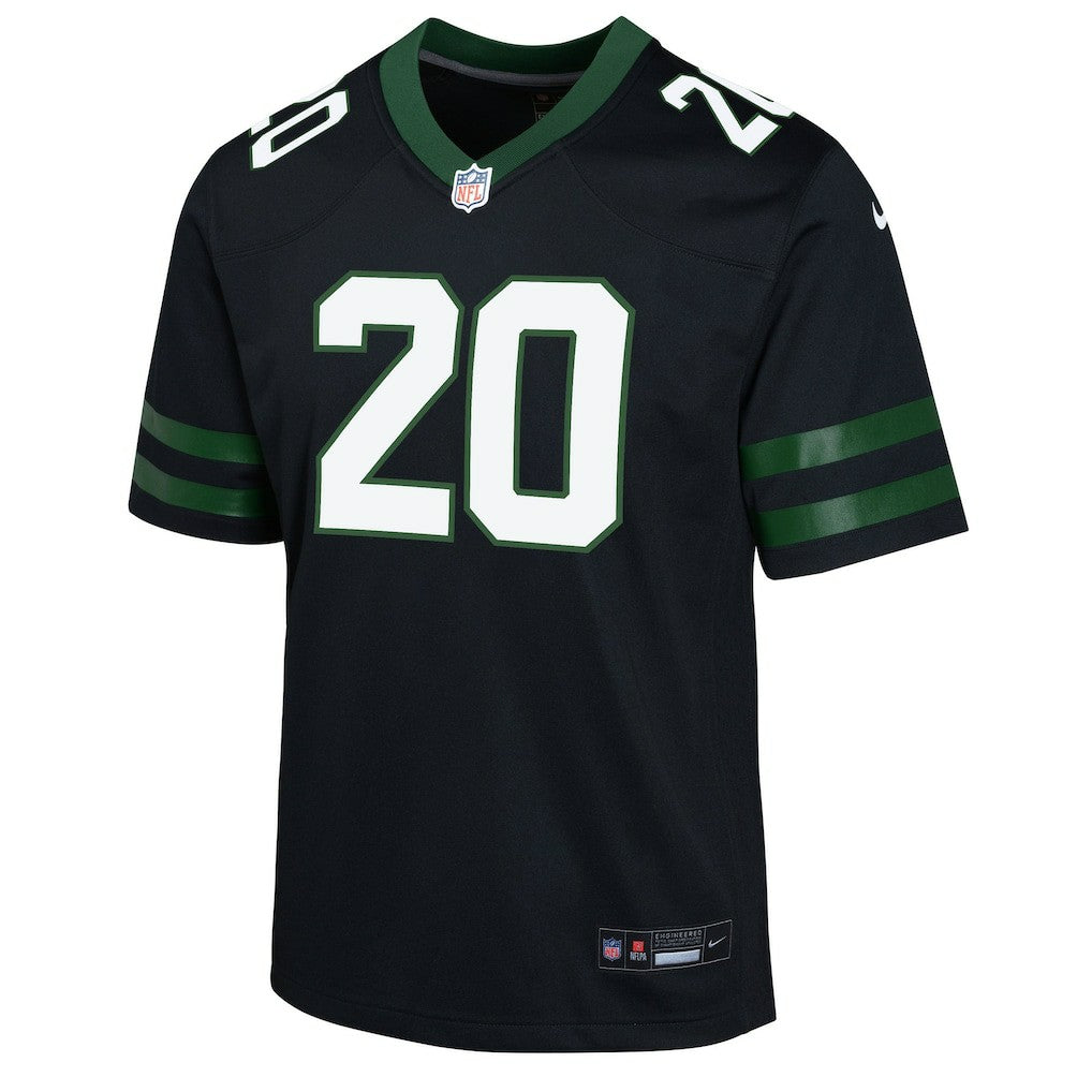 Breece Hall New York Jets Youth Game Jersey - Black on sale