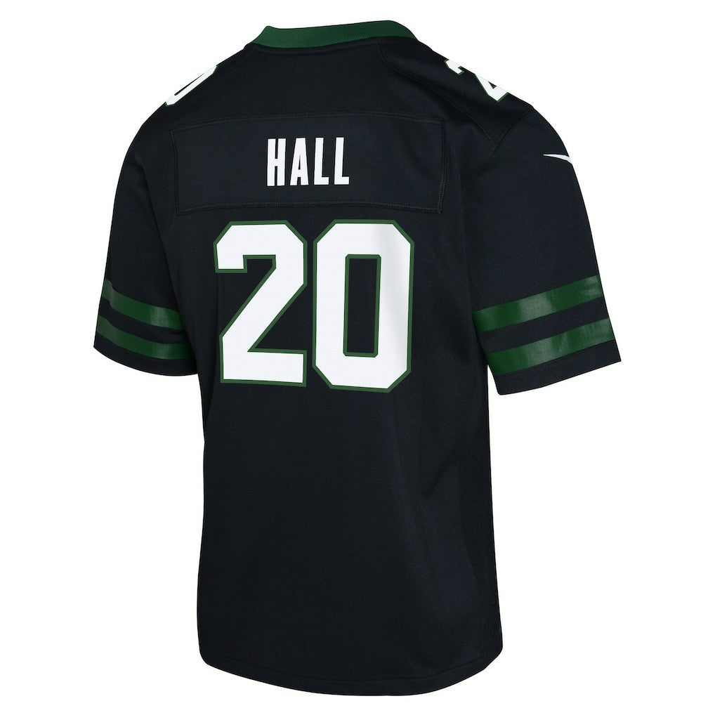 Breece Hall New York Jets Youth Game Jersey - Black on sale