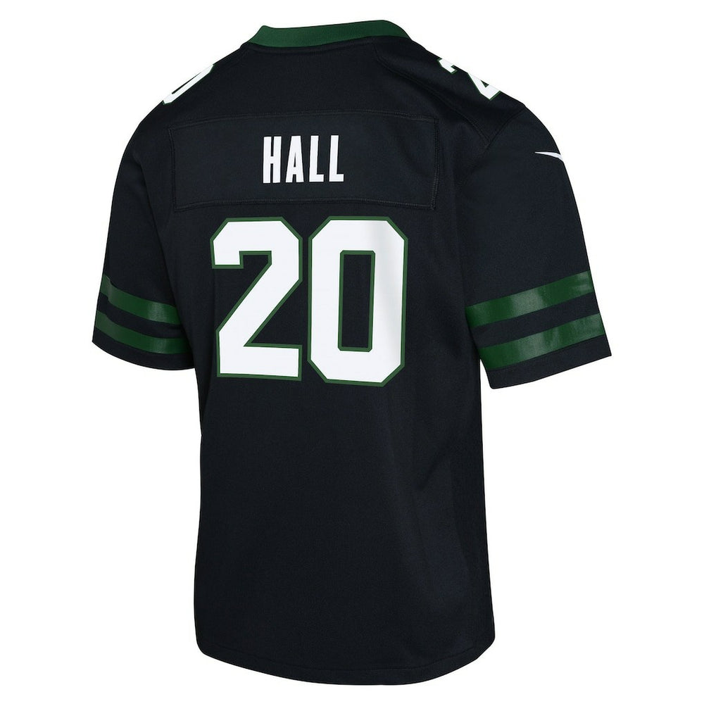 Breece Hall New York Jets Youth Game Jersey - Black on sale