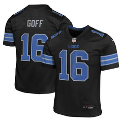 Jared Goff Detroit Lions Youth Game Jersey - Black for sale
