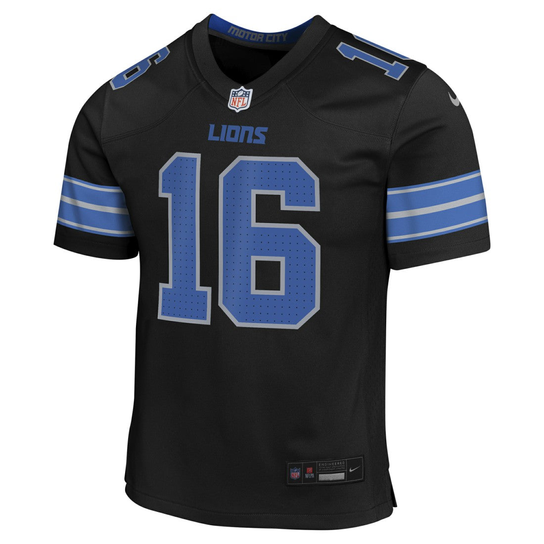 Jared Goff Detroit Lions Youth Game Jersey - Black for sale