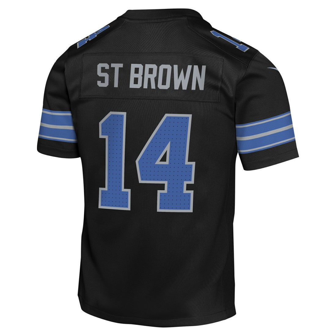 Amon-Ra St. Brown Detroit Lions Youth Game Jersey - Black cheap