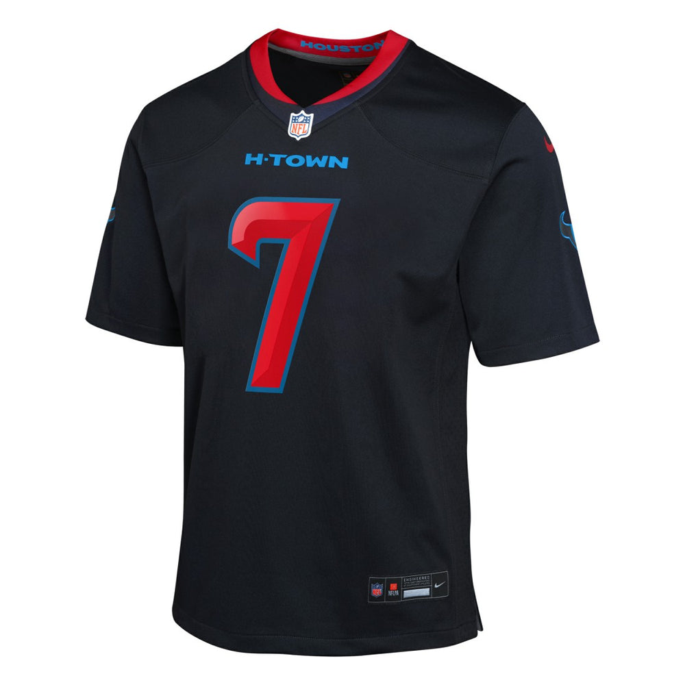 C.J. Stroud Houston Texans Youth Game Jersey - Navy cheap