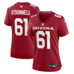 Carter O'Donnell Arizona Cardinals Women's Team Game Jersey - Cardinal cheap