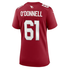 Carter O'Donnell Arizona Cardinals Women's Team Game Jersey - Cardinal cheap