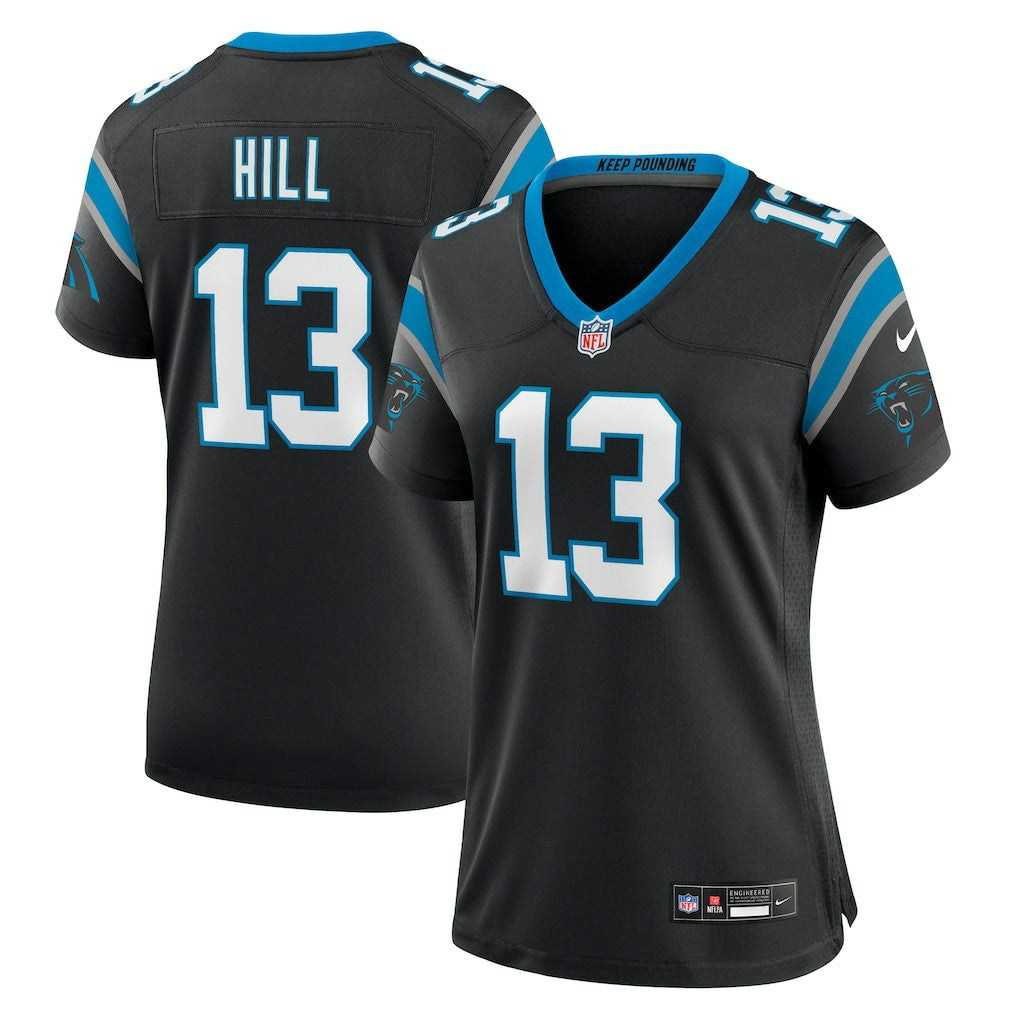 Troy Hill Carolina Panthers Women's Team Game Jersey - Black sale