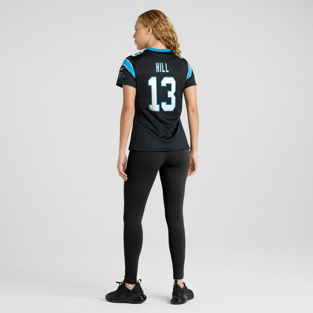 Troy Hill Carolina Panthers Women's Team Game Jersey - Black sale