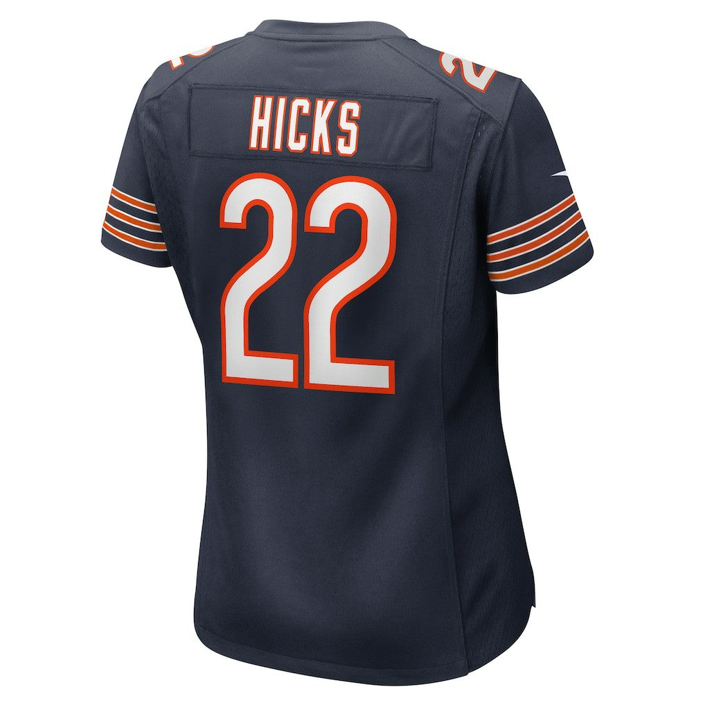 Elijah Hicks Chicago Bears Women's Team Game Jersey - Navy outlet