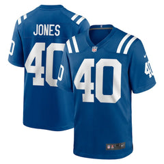 Jaylon Jones Indianapolis Colts Team Game Jersey - Royal on sale